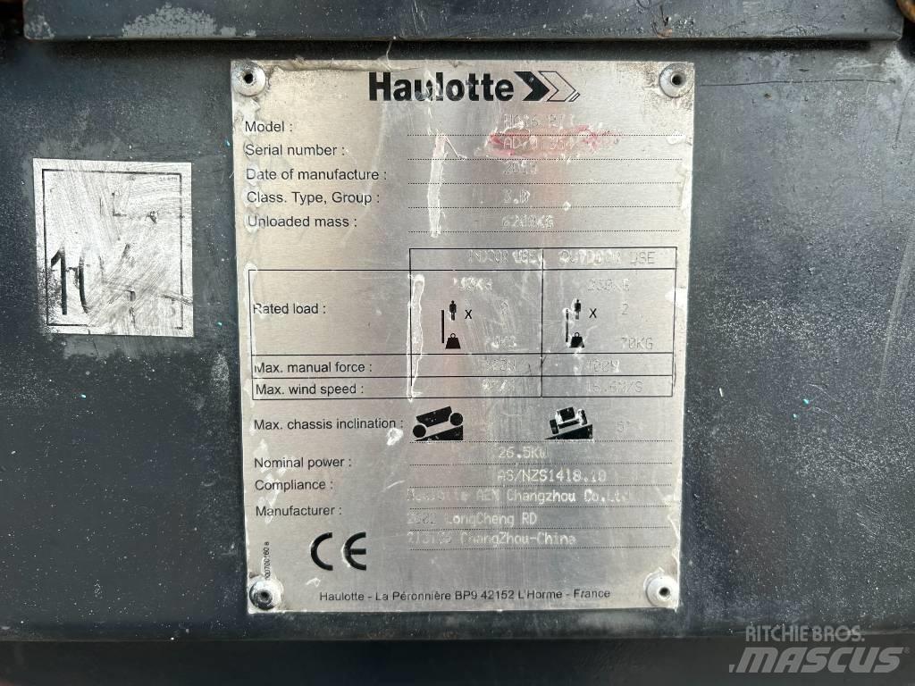 Haulotte HA16RTJ PRO Alkūniniai keltuvai