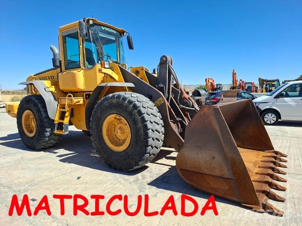 Volvo L 110 E Naudoti ratiniai krautuvai