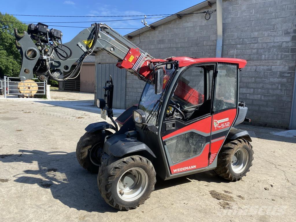 Weidemann T 4512 Teleskopiniai krautuvai žemės ūkiui