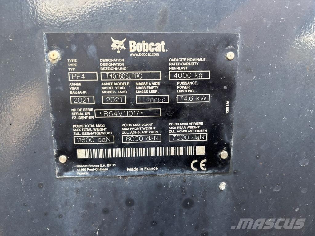 Bobcat T 40.180 Teleskopiniai krautuvai