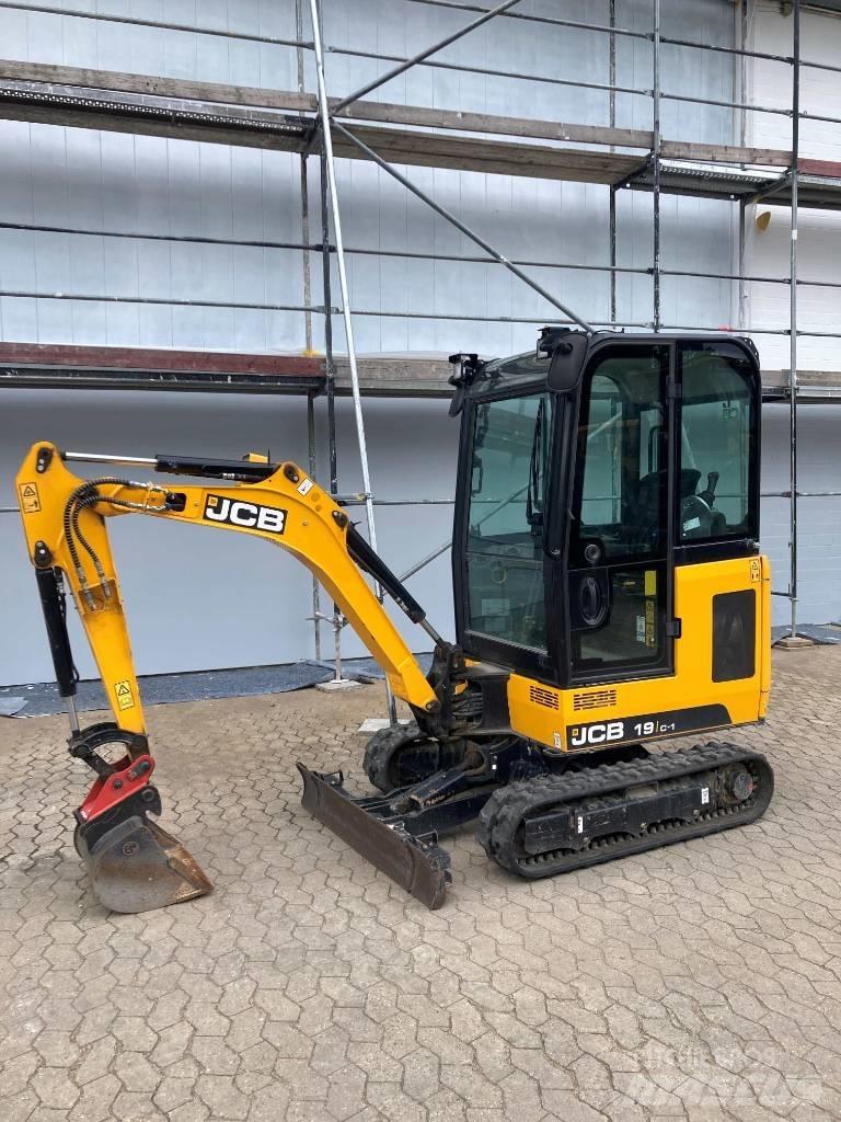 JCB 19 C-1 Mini ekskavatoriai < 7 t