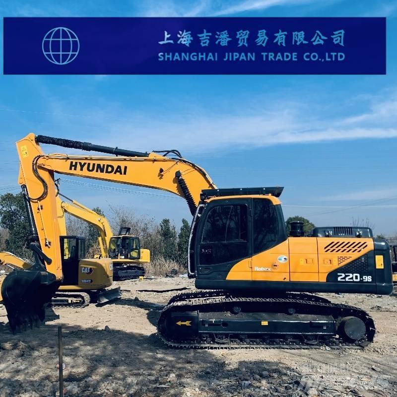 Hyundai R220 Vikšriniai ekskavatoriai