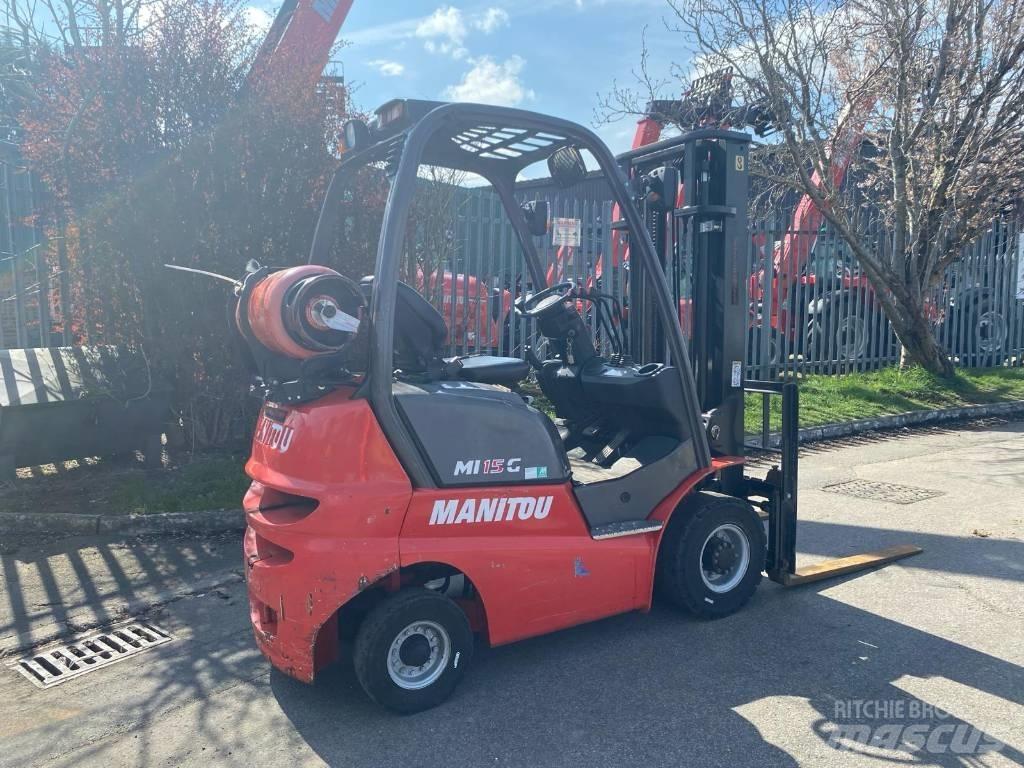 Manitou MI 15 G LPG (dujiniai) krautuvai