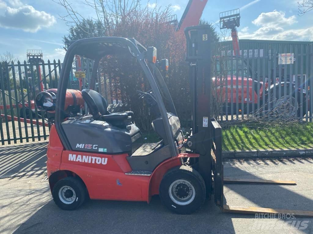 Manitou MI 15 G LPG (dujiniai) krautuvai