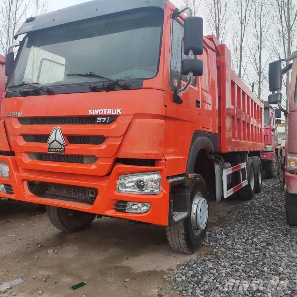 Howo 371 8x4 Savivarčių priekabų vilkikai