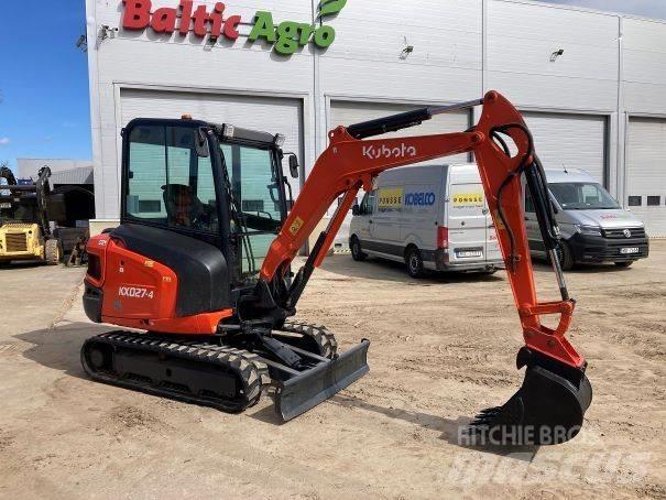 Kubota KX027-4 Mini ekskavatoriai < 7 t