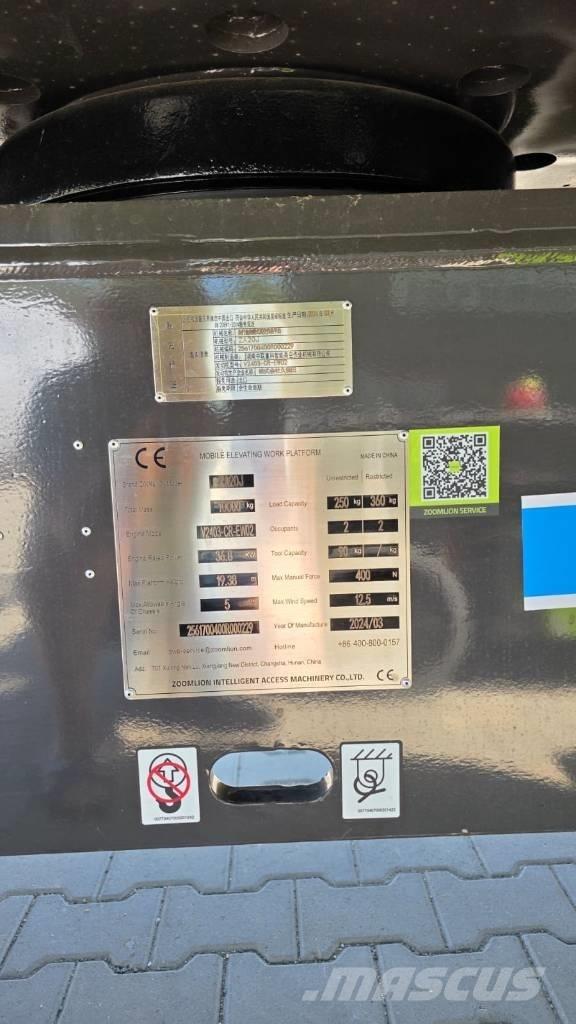 Zoomlion ZA 20 J Alkūniniai keltuvai