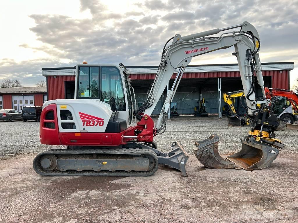 Takeuchi TB370 Mini ekskavatoriai < 7 t