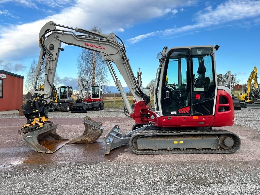 Takeuchi TB370 Mini ekskavatoriai < 7 t