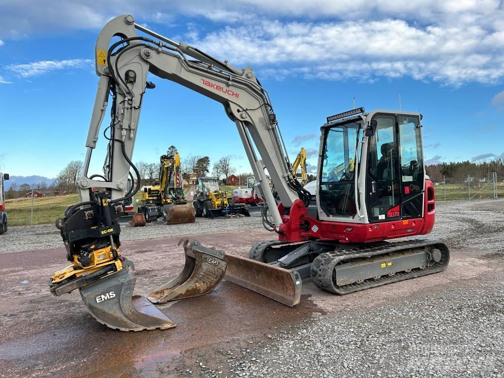 Takeuchi TB370 Mini ekskavatoriai < 7 t