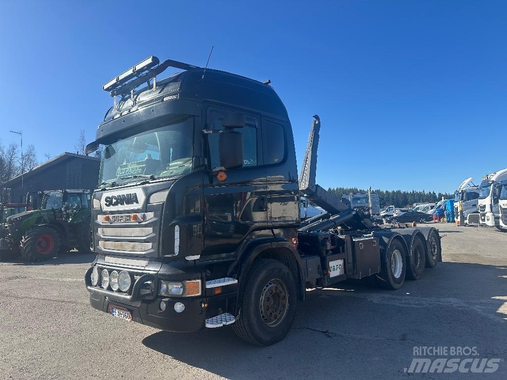 Scania R560 Sunkvežimiai su keliamuoju kabliu