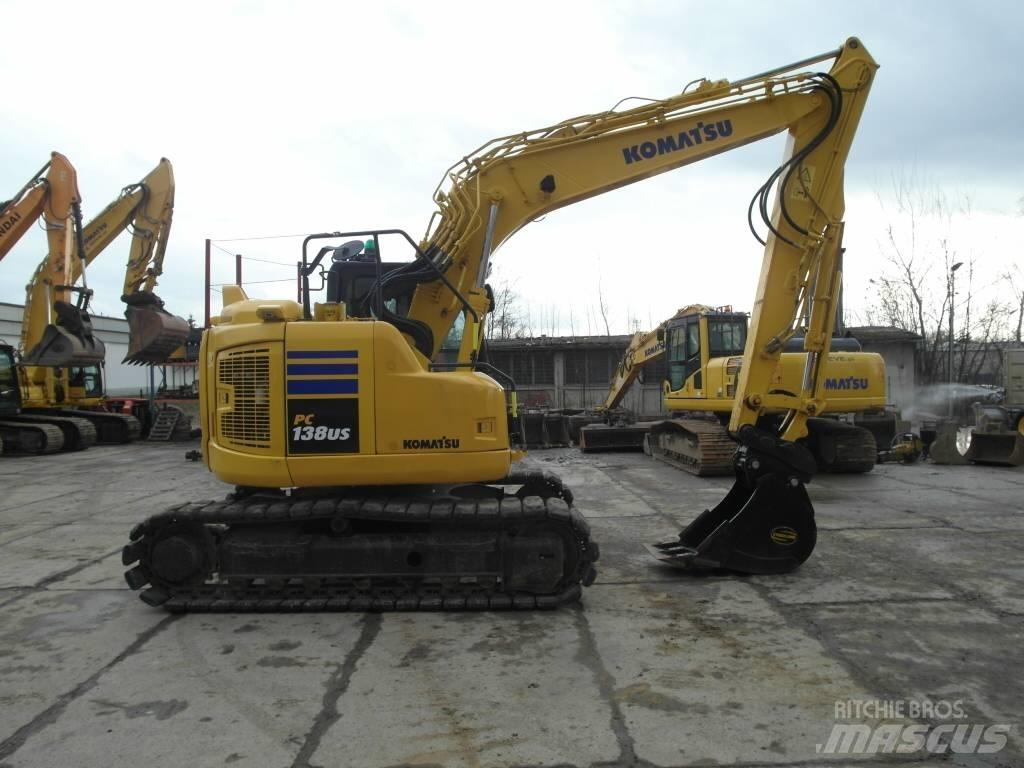 Komatsu PC 138 US-11 Vikšriniai ekskavatoriai