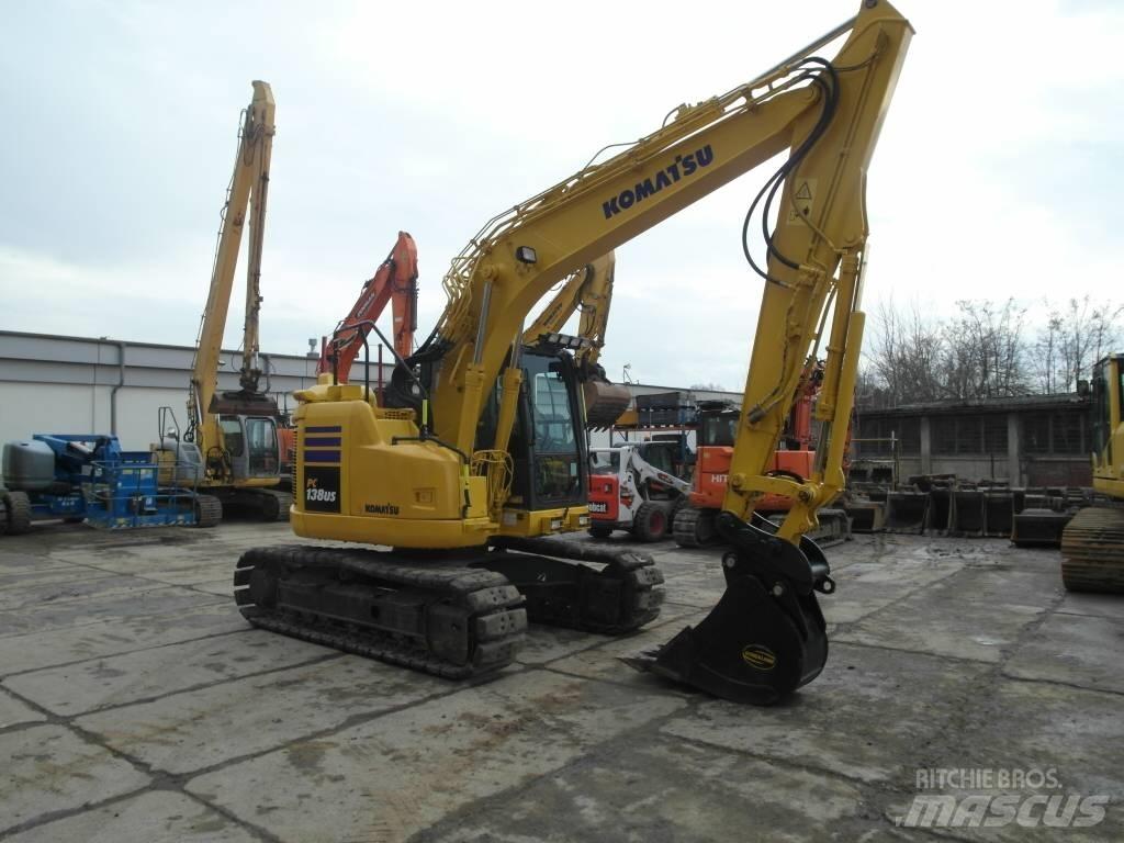 Komatsu PC 138 US-11 Vikšriniai ekskavatoriai