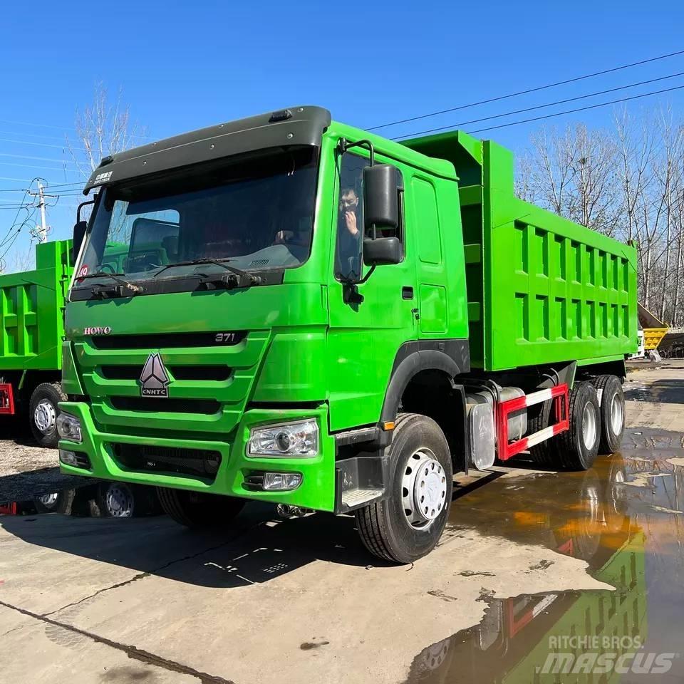 Howo 371 6x4 Savivarčių priekabų vilkikai