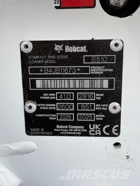 Bobcat S 510 Krautuvai su šoniniu pasukimu