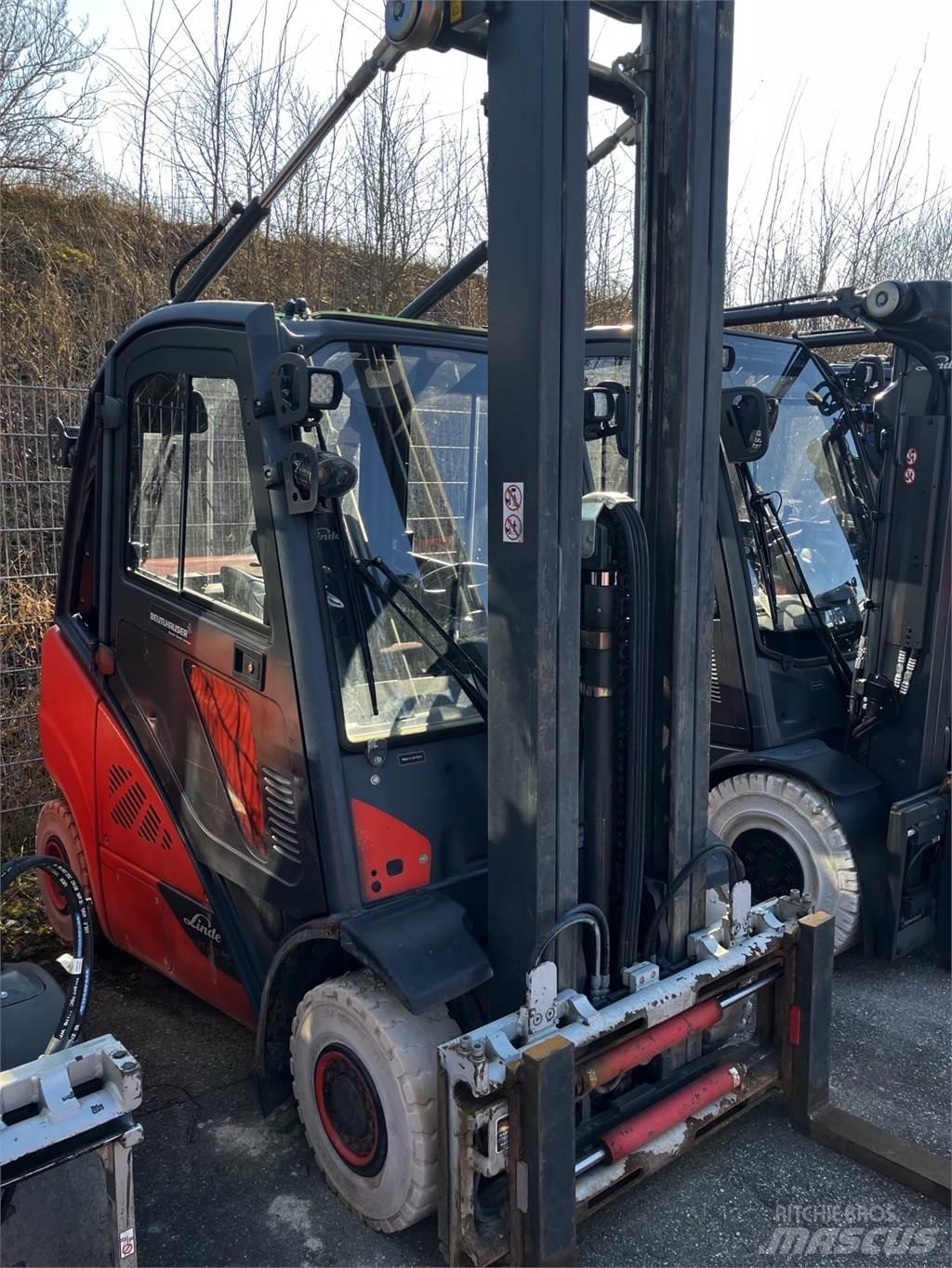 Linde H25T LPG (dujiniai) krautuvai