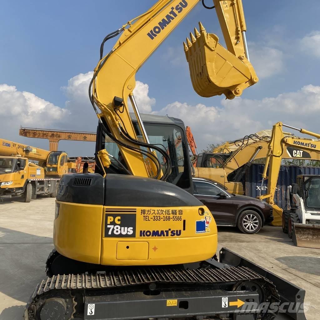 Komatsu PC 78 US Vikšriniai ekskavatoriai