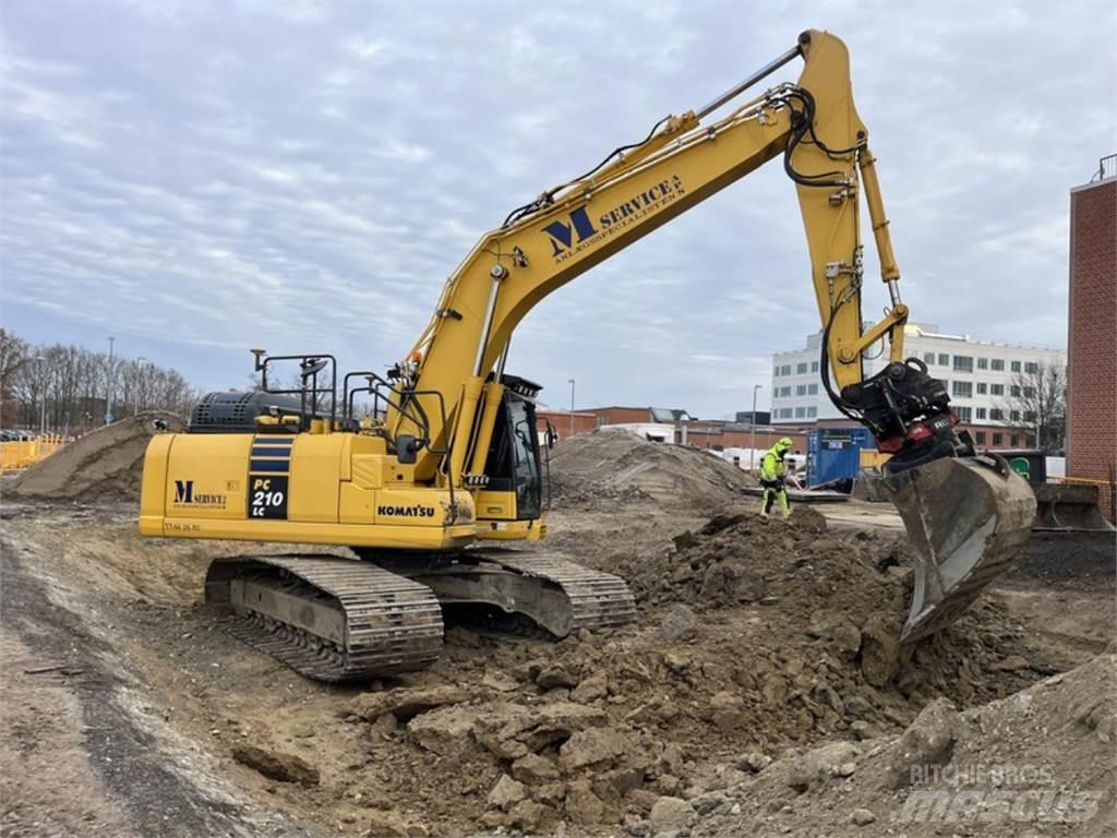 Komatsu PC210LC-11 Vikšriniai ekskavatoriai