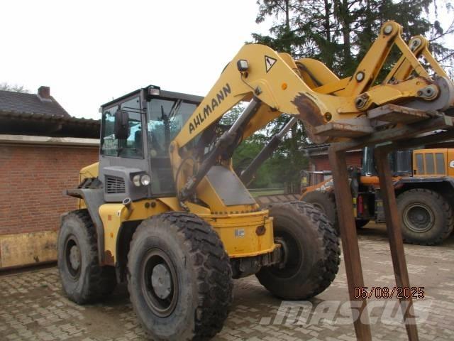 Ahlmann AS 210 E Naudoti ratiniai krautuvai