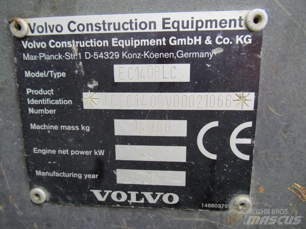 Volvo EC 140 B LC Vikšriniai ekskavatoriai
