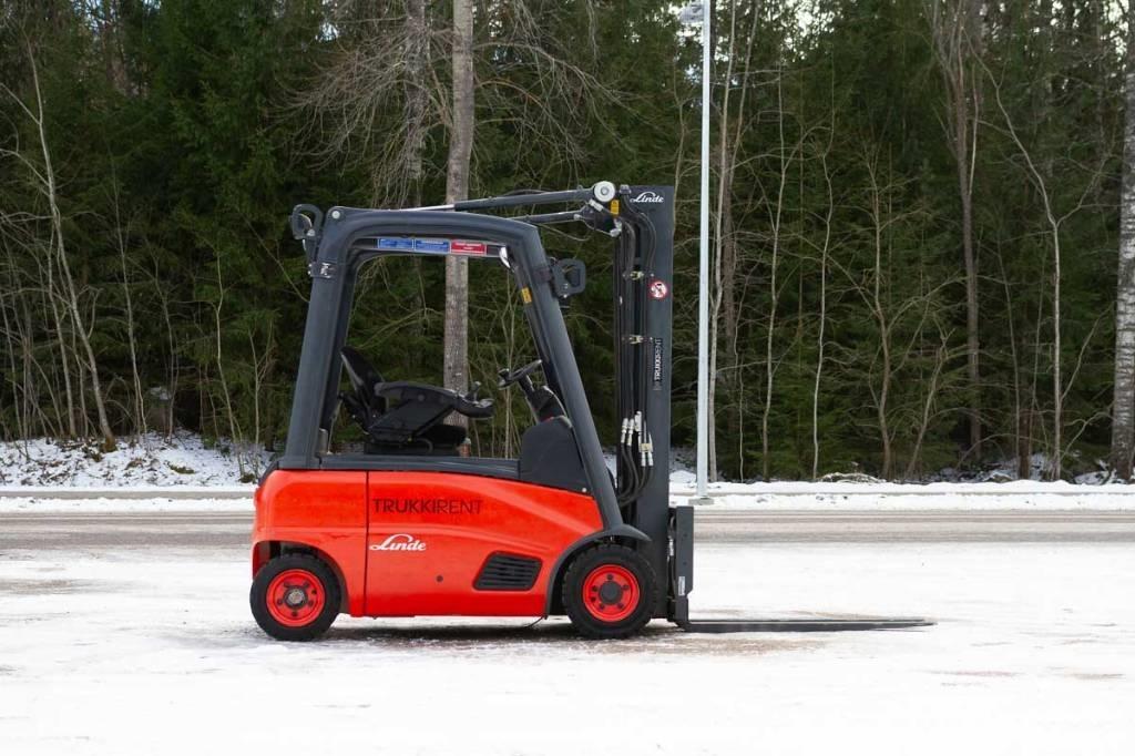 Linde E 16 P Elektriniai šakiniai krautuvai