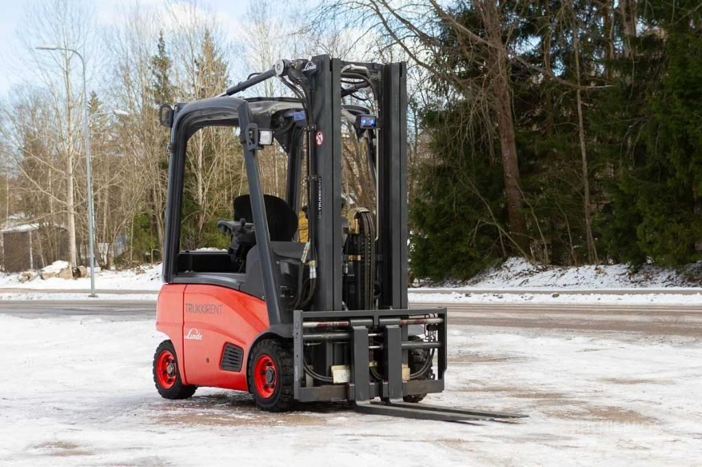 Linde E 16 P Elektriniai šakiniai krautuvai