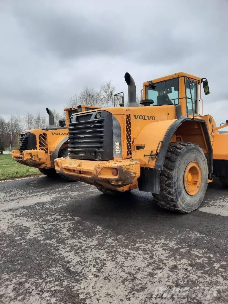 Volvo L 180 E Naudoti ratiniai krautuvai
