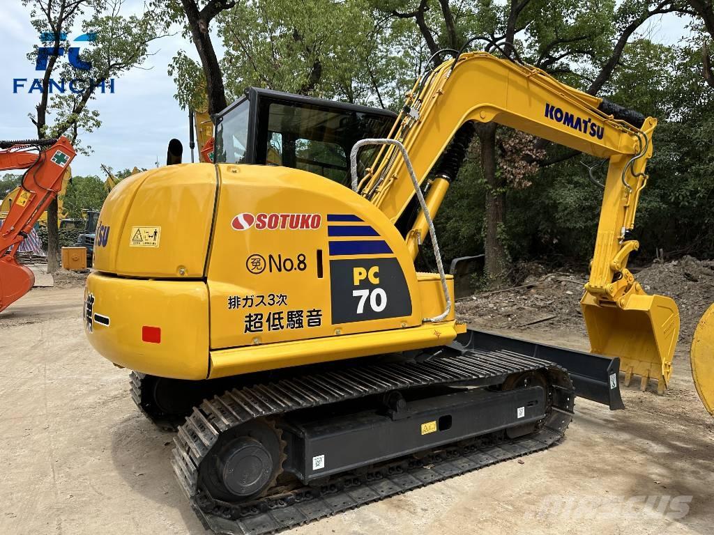 Komatsu PC 70 Vikšriniai ekskavatoriai