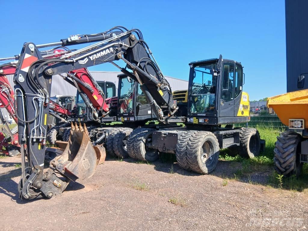Yanmar B 110 W Ratiniai ekskavatoriai