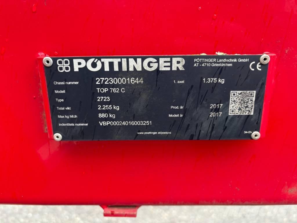 Pöttinger Top 762 C Pradalges formuojantys padargai
