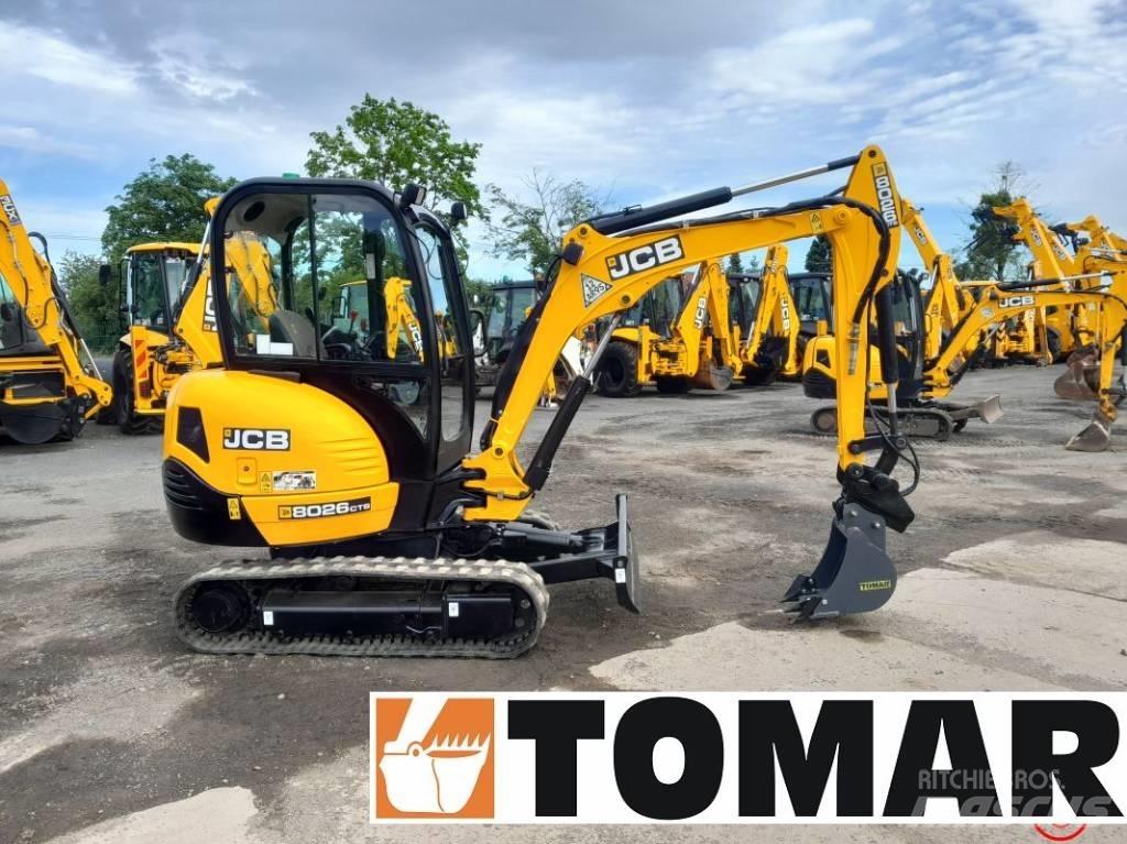 JCB 8026 CTS Mini ekskavatoriai < 7 t