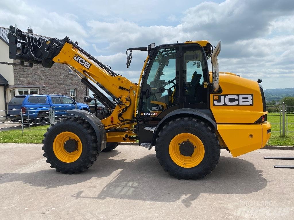 JCB TM 320 S Teleskopiniai krautuvai žemės ūkiui