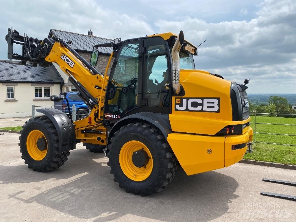 JCB TM 320 S Teleskopiniai krautuvai žemės ūkiui