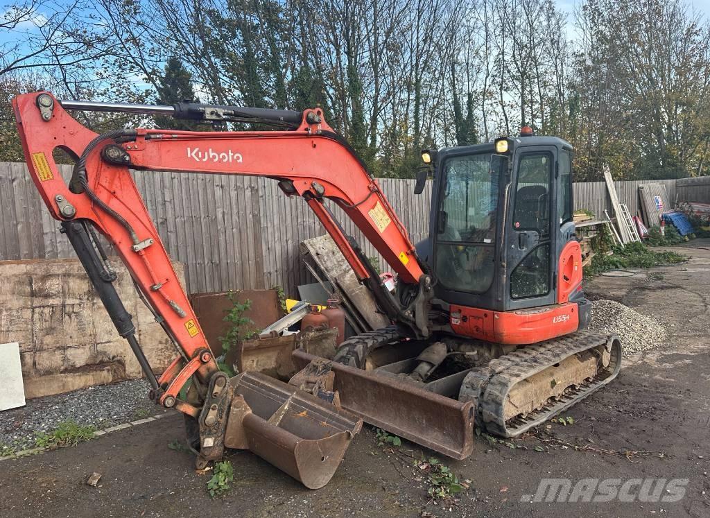 Kubota U 55-4 Mini ekskavatoriai < 7 t