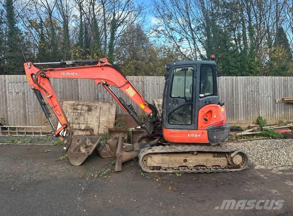 Kubota U 55-4 Mini ekskavatoriai < 7 t