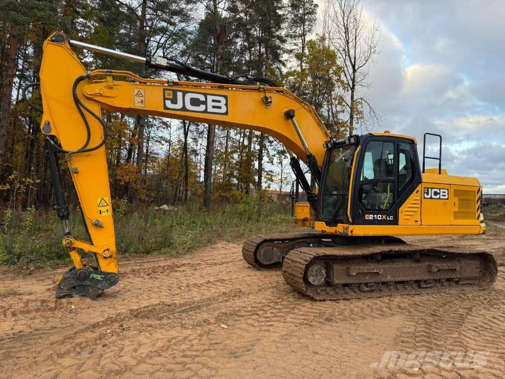JCB 210 Vikšriniai ekskavatoriai