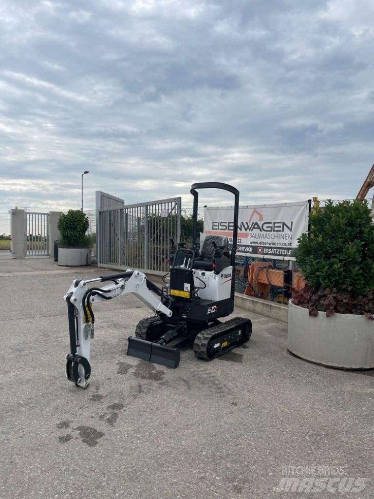 Bobcat E10z Mini ekskavatoriai < 7 t