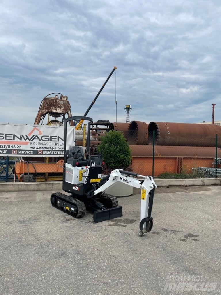 Bobcat E10z Mini ekskavatoriai < 7 t