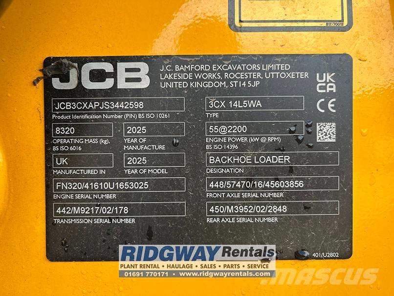 JCB 3 CX Ekskavatoriniai krautuvai