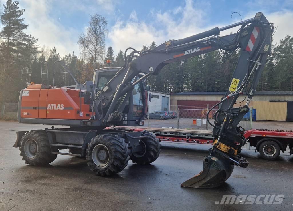 Atlas 160W Ratiniai ekskavatoriai