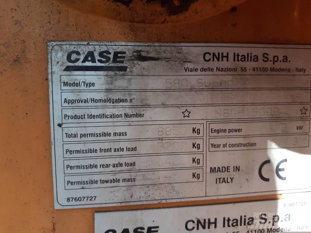 CASE 580 SUPER R Ekskavatoriniai krautuvai
