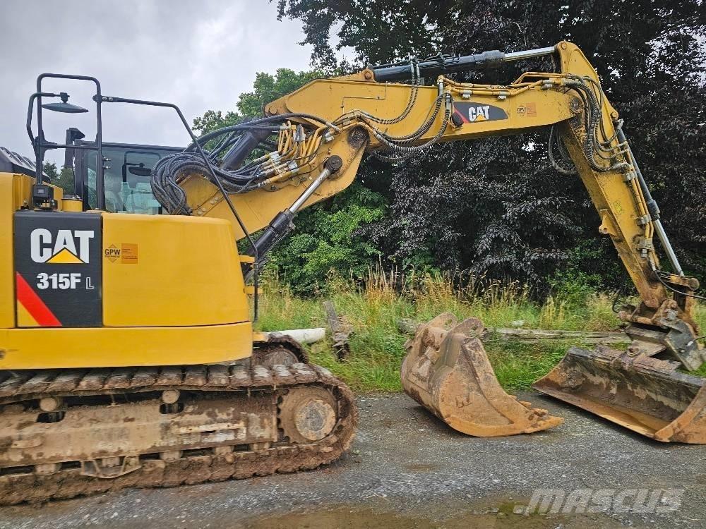 CAT 315 F LCR Vikšriniai ekskavatoriai