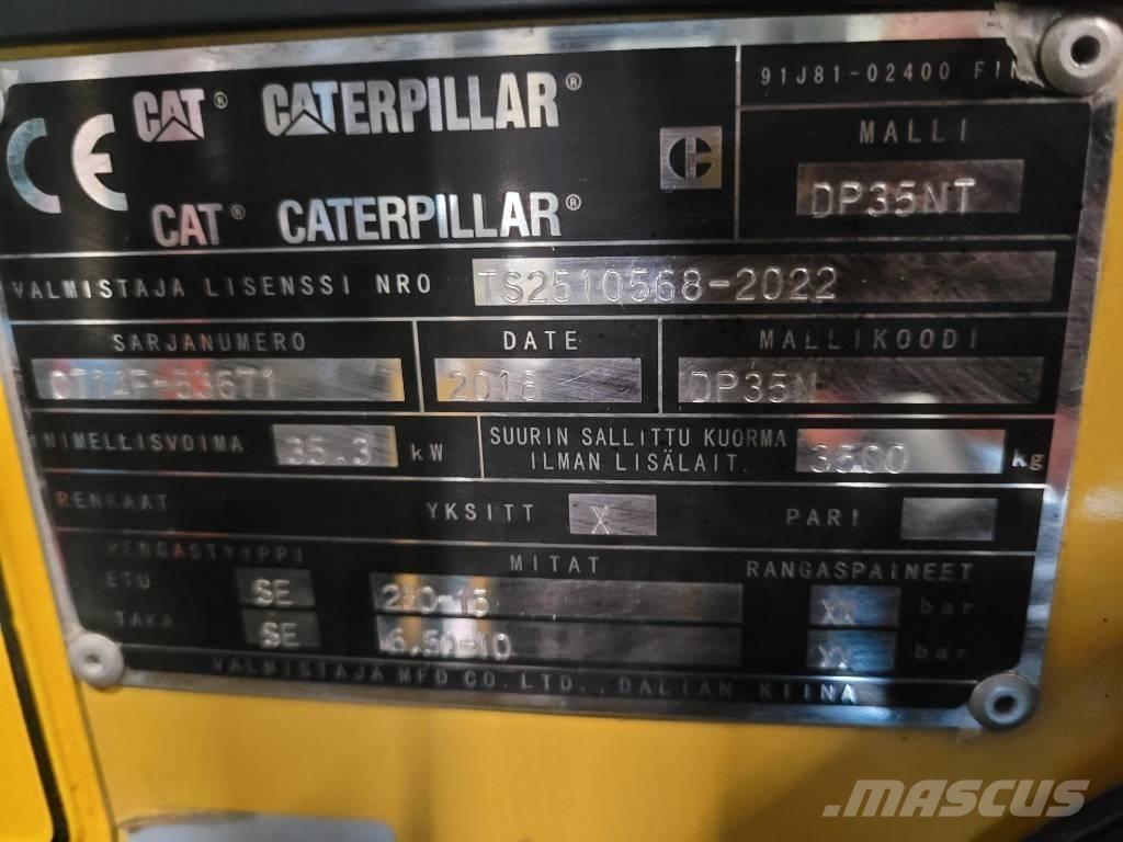 CAT DP 35 N Dyzeliniai krautuvai