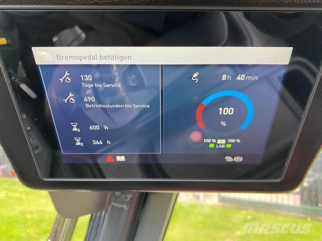 Linde E150 Elektriniai šakiniai krautuvai