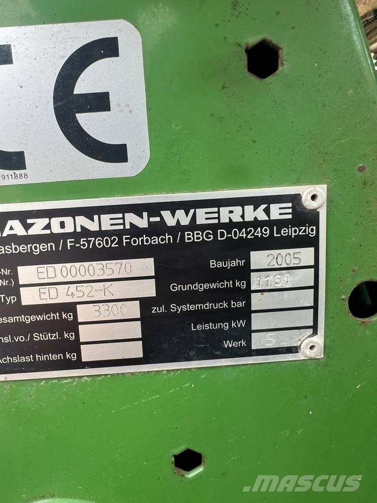 Amazone ED 452 K Sėjimo technika