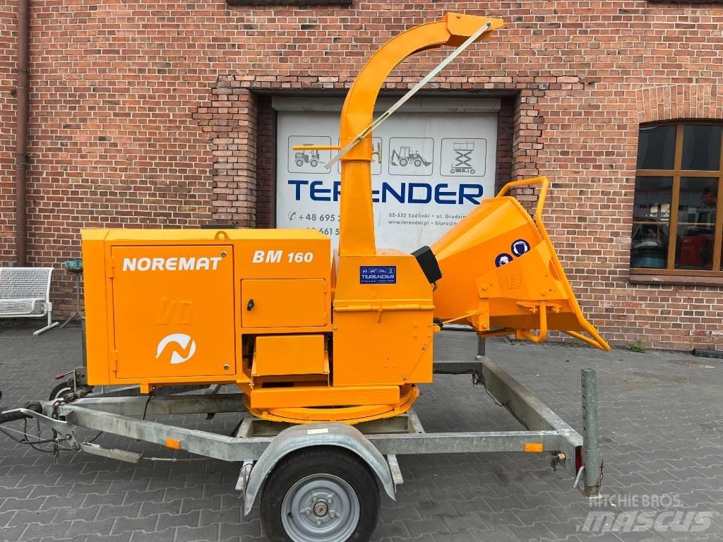 Noremat BM 160 Medienos smulkintuvai