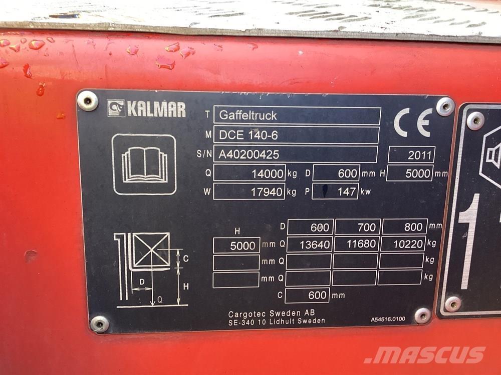Kalmar DCE140-6 Dyzeliniai krautuvai