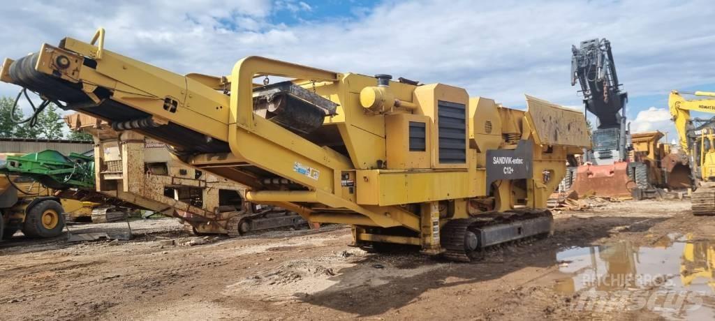 Extec C12+ Mobilūs smulkintuvai