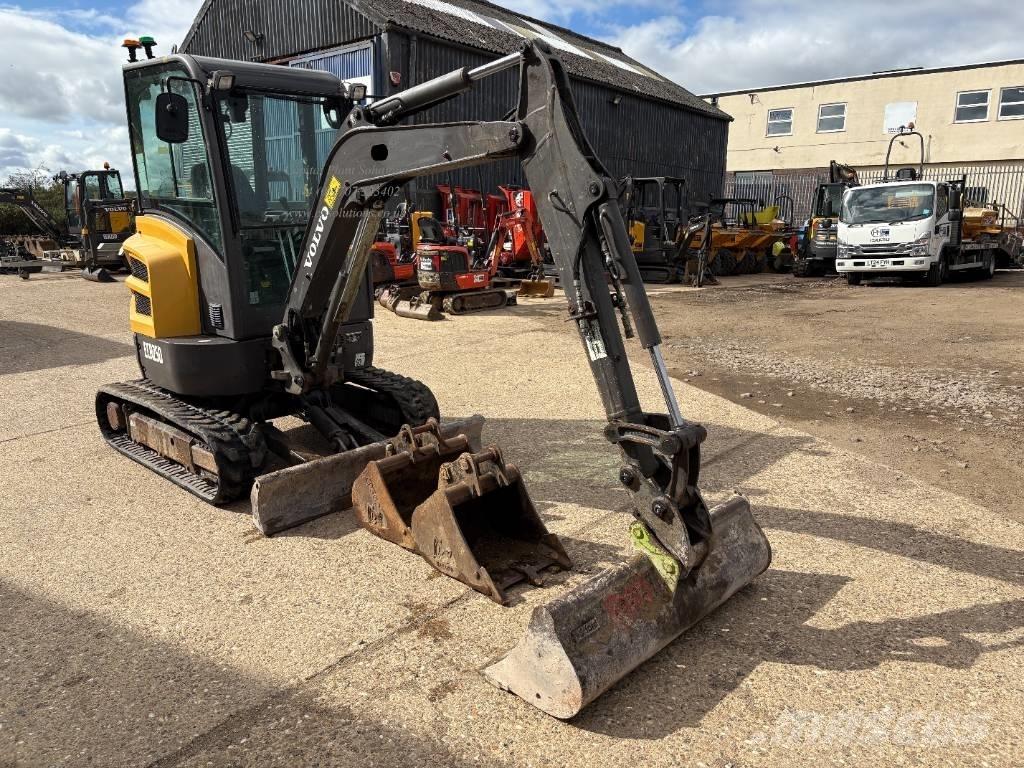Volvo ECR 25 D Mini ekskavatoriai < 7 t