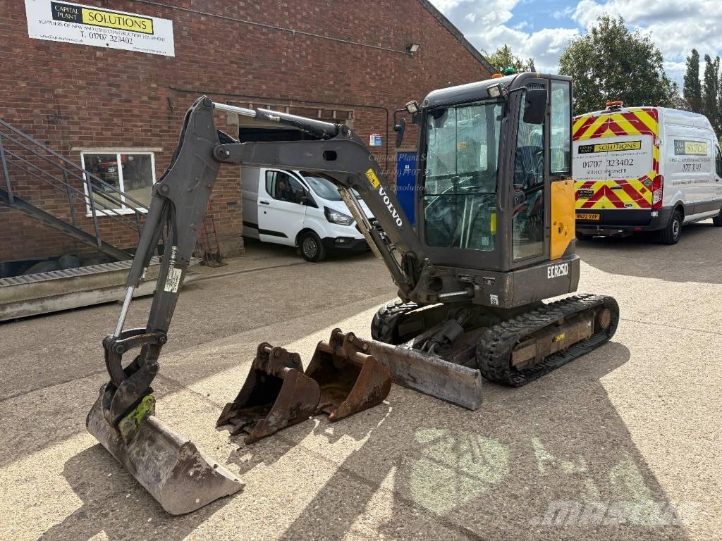 Volvo ECR 25 D Mini ekskavatoriai < 7 t